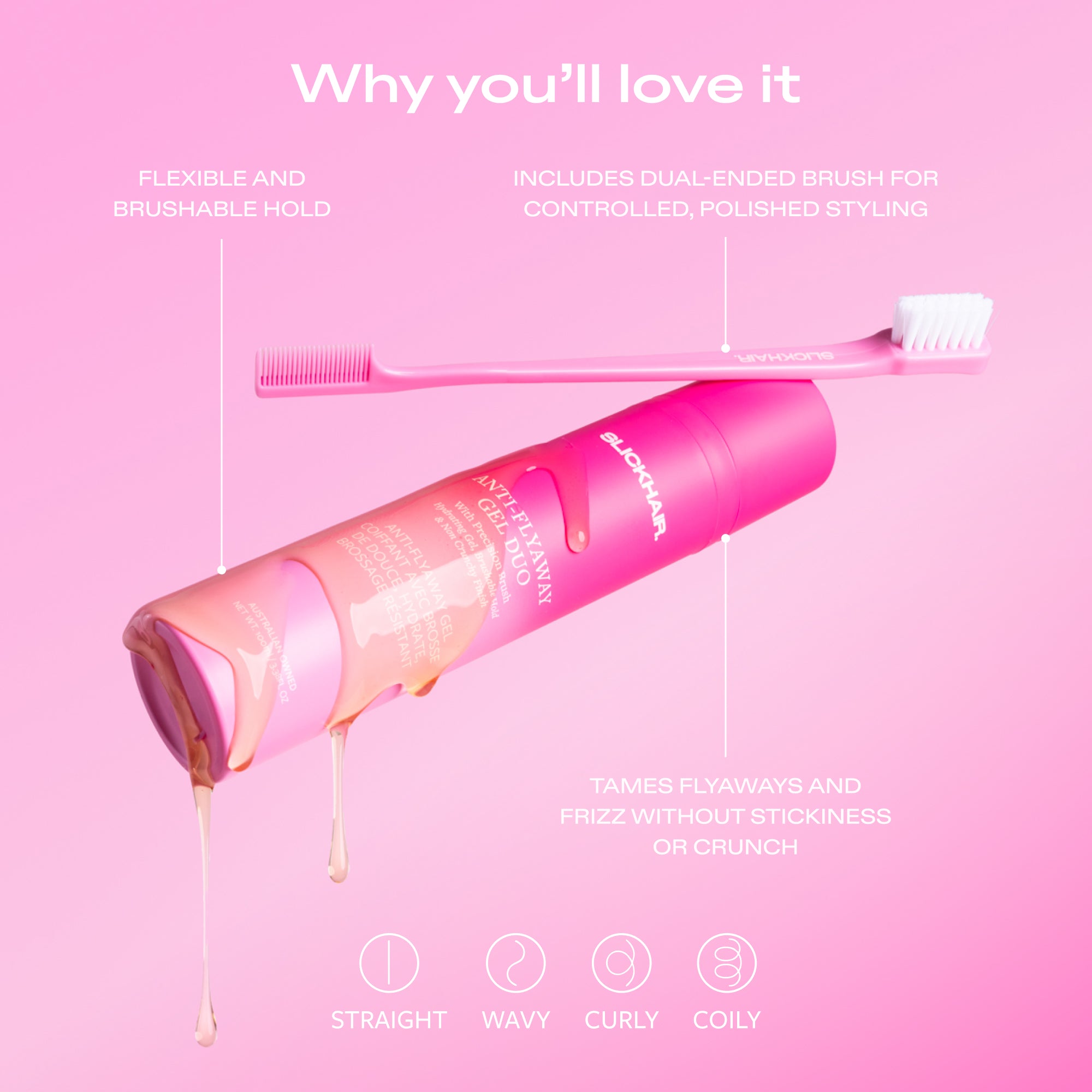 Anti-Flyaway Gel Duo